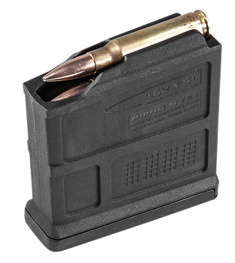 Magpul MAG549BLK PMAGBlack AICS 5rd 6.5 Creedmoor/308 Win/7mm-08 Rem/260 Rem/243 Win/7.62x51mm NATO for Short Bolt Action Rifles