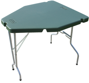 MTM Case-Gard PST11 Predator Shooting Table Forest Green Polymer 30" High