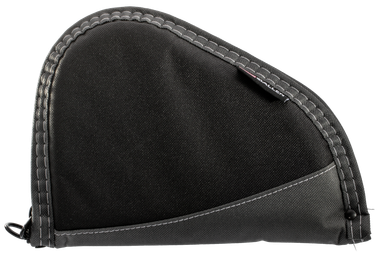 Allen 4448 DeluxeHandgun Case Black w/Gray Trim, Foam Padding, Non-Absorbent Lining & Lockable Zipper 8" L