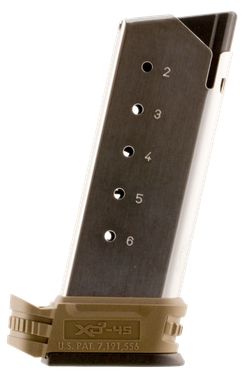 Springfield Armory XDS5001FDE Backstrap Sleeve45 ACP Fits Springfield XDS Flat Dark Earth Polymer
