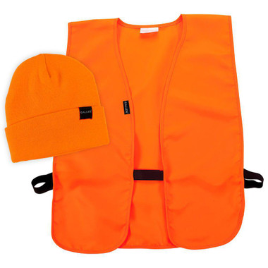 Allen Hunting Vest and Stocking Cap Combo M/XL Blaze Orange