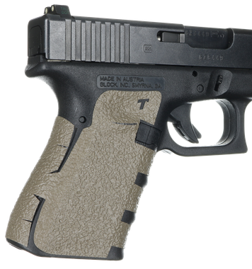 Talon Grips 104M Adhesive GripCompatible w/Glock Gen1-3 19/23/25/32/38, Moss Textured Rubber