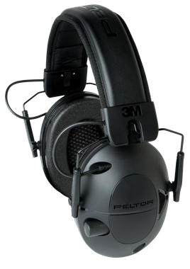 Peltor TAC100OTH Sport Tactical 100 Polymer 22 dB Over the Head Black Adult 1 Pair