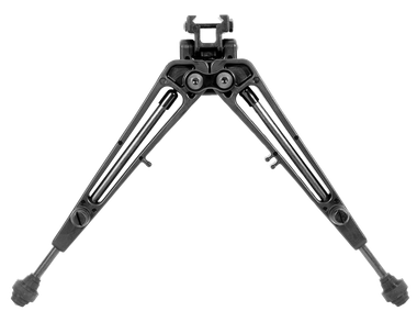 Limbsaver 12601 True-Track Bipod made of Durable Isoplast with Black Finish, Rubber Feet, Sling Stud Attachment, 7-11" Vertical Adjustment & Leg-Lock System