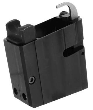 TacFire AD9MMCOLT Magazine Magwell Adaptermade of 6061-T6 Aluminum with Hardcoat Anodized Black Finish for Colt SMG & Uzi Style Magazines