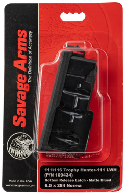 Savage 55234 OEM6.5x284 Norma Savage Axis, 10, 110, 11, 16 4rd Blued Detachable