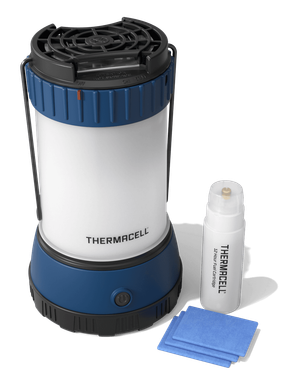 Thermacell MRCLE Scout Lantern Camp Blue Effective 15 ft Odorless Scent Repels Mosquito Effective Up to 12 hrs