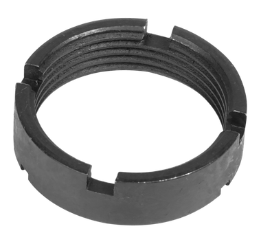 LBE Unlimited ARCNUT Castle Nut4140 Steel Black Phosphate AR-15