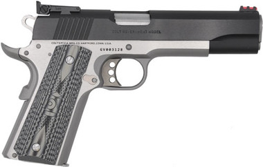 TWO-TONE RED FIBER OPTIC G10COLT GOLD CUP LITE 38 SUPER
