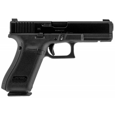 Glock 17M Gen 5 Handgun 9mm Luger 17/rd Magazines (3) 4.49" Barrel Black Night Sights 5.5lb Trigger FBI USA