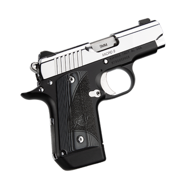 KIMBER MICRO 9 BLACK DIAMOND 9MM PSTL BLK/STS 8RD MAG