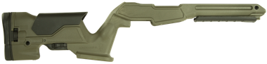 Archangel AAP1022OD Precision StockOD Green Synthetic Fixed with Adjustable Cheek Riser for Ruger 10/22