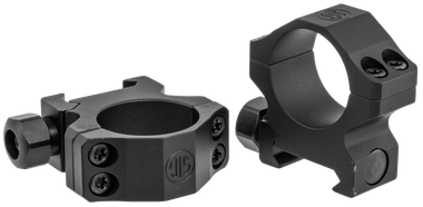 Sig Sauer Electro-Optics SOA10019 Alpha 1Matte Black 1" Low 0 MOA