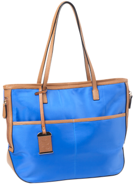 Bulldog BDP057 Tote Purse w/Holster Electric Blue Nylon Most Sm Pistols & Revolvers Right Hand