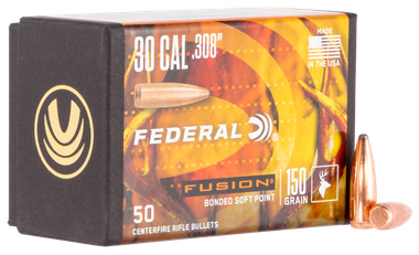 Federal 30 Caliber Ammo 150gr FSP Ammunition - 50 Rounds