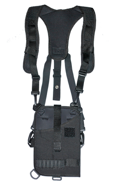 GrovTec US Inc GTHL14902R Trail PackShoulder Black Nylon Harness Fits Med/Lg DA Revolver Ambidextrous