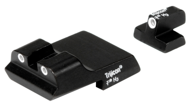 Trijicon 600437 Bright & Tough Night SightsGreen/Tritium White Outline Front Sight-Green/Tritium White Outline Rear Sight Smith & Wesson 1911