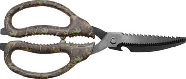 MULTI-FUNCTION SERRATED CAMOCAMILLUS GAME SHEAR 8.75"