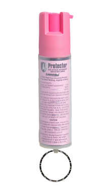 Sabre SRPNBCPKR02 Dog SprayCapsaicin Range 12 ft 0.75 oz Pink Includes Key Ring