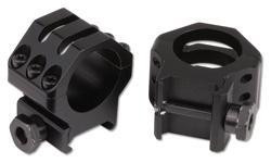 Weaver 6-Hole Aluminum Scope Rings- Matte - 1" XX-High