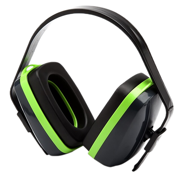 Pyramex VGPM1010C Venture Gear VG10 Muff Polymer 25 dB Over the Head Blue/Green Adult 1 Pair