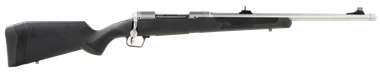 Savage Arms 57043 110 Brush Hunter Full Size 338 Win Mag 4+1 20" Matte Threaded Barrel, Matte Drilled & Tapped Stainless Steel Receiver, Fixed Matte Black Synthetic Stock, Right Hand