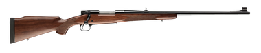 Winchester Repeating Arms 535205136 Model 70 Alaskan Full Size 338 Win Mag 3+1 25" Brushed Polish Blued Sporter Barrel, Steel Receiver, Satin Walnut Monte Carlo Stock