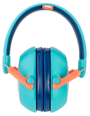 Peltor PKIDSPTEAL Kids Hearing Protection Plus 23 dB Over the Head Teal Ear Cups with Teal Headband Youth 1 Pair