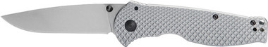 3.44" CLIP POINT SS HANDLESOG KNIFE FLASH FL STONE WASHD