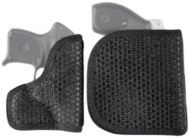DeSantis Gunhide M44BJR8Z0 Super FlyBlack Rubberized Fabric Pocket Fits Kahr P380 Ambidextrous