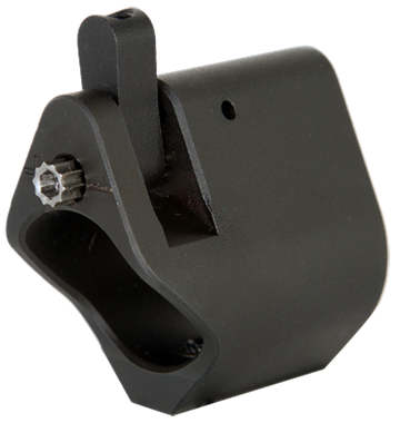 Seekins Precision 0011510067 Select Adjustable Gas Block .875" Steel Black Melonite