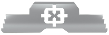 Cross Armory CRG5SLSV Slide LockExtended Silver 4140 Steel for Glock Gen1-5 P80