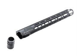 HERA Arms AR15 Aluminum Handguard - Black | 15'' | M-LOK
