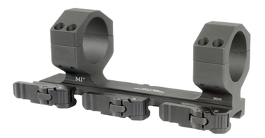 Midwest Industries Extreme Duty Quick Detach Aluminum 34mm Scope Mount - Black | Cantilever Offset