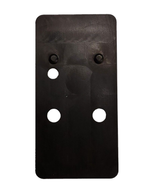Beretta USA EUS03064 APX A1 Carry Optic Plate Black, Fits Beretta APX A1 Carry, C-More Pattern Footprint Mount