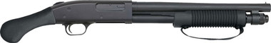 6RD 14.375" BLUED/SYNMOSSBERG 590 SHOCKWAVE 20GA 3"