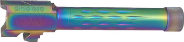 FLAME FLUTE THREADED CHAMELEONFAXON FITS GLOCK 19 BARREL 9MM