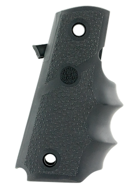 Hogue 14000 Rubber GripBlack Rubber with Finger Grooves for Para Ordnance P-14