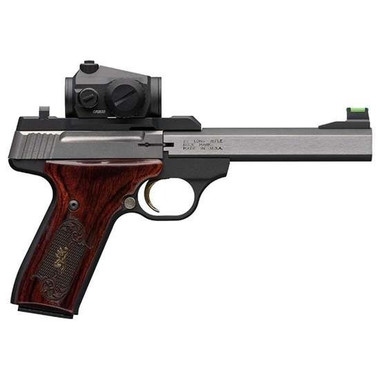 BROWNG BUCK MARK MED RSWD STS 22LR PSTL W/RD
