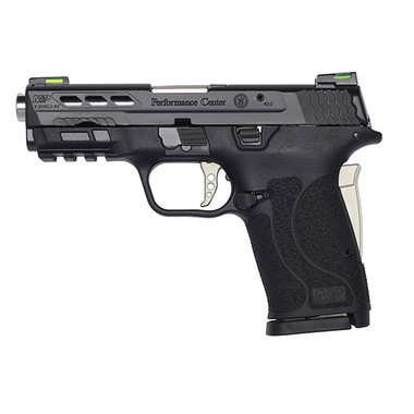 SW PC M&P9 SHIELD EZ 9MM 3.8 SILVER PORTED NTS