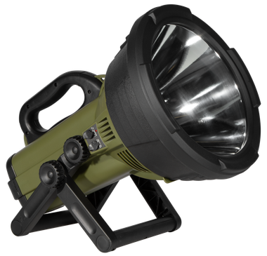 Cyclops C18MIL Colossus18 Milion Candlepower White Halogen Green/Black Rubber
