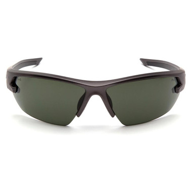 Pyramex Venture Gear Semtex 2.0 Shooting Glasses Gun Metal Frame with Forest Grey Anti-Fog Lens