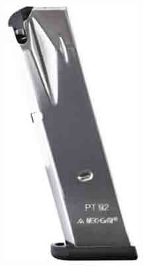 9MM LUGER 15RD NICKELMEC-GAR MAGAZINE TAURUS PT92