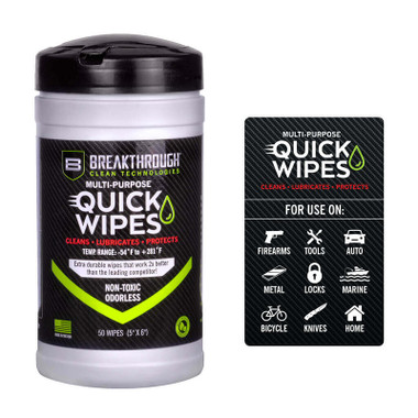 BCT Synthetic CLP Quick Wipes 50ct can