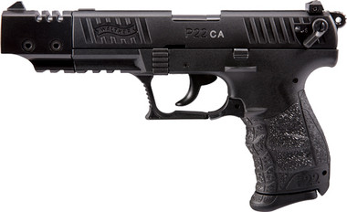 10-SHOT BLACK POLYMER THREADEDWALTHER P22 CA TARGET 22LR 5"