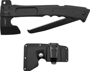 HATCHET 7" LOCKBACK FOLDNG SAWCAMILLUS CAMTRAX 3-IN-1
