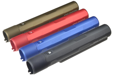 Strike ARARET7RED Advanced Receiver ExtensionAR-15, AR-10 Red Anodized Aluminum