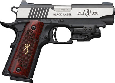 MEDALLION W/ LASER 4.25" WOOD*BROWNING 1911-380 BLACK LABEL