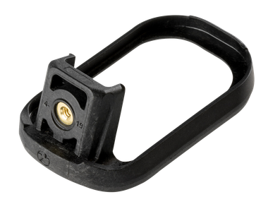 Magpul MAG950-BLK GL Enhanced Mag WellCompatible w/Gen4 Glock 19/23/32/38 Black Polymer