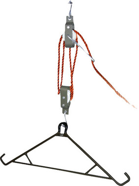 4:1 RATIO 3/8" 500LBSHME SKINNING GAMBREL & HOIST